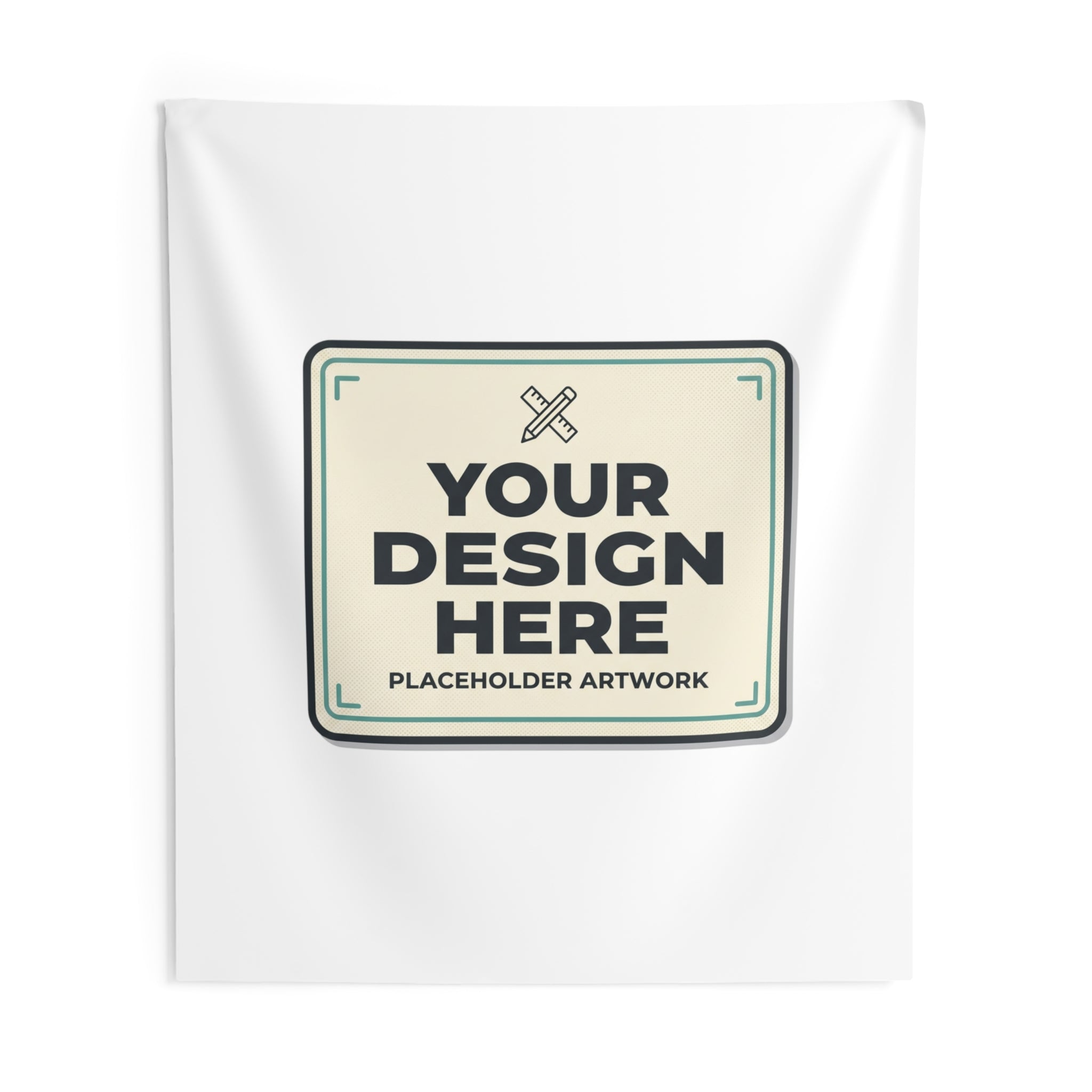 Indoor Wall Tapestry — Custom Design Placeholder Artwork