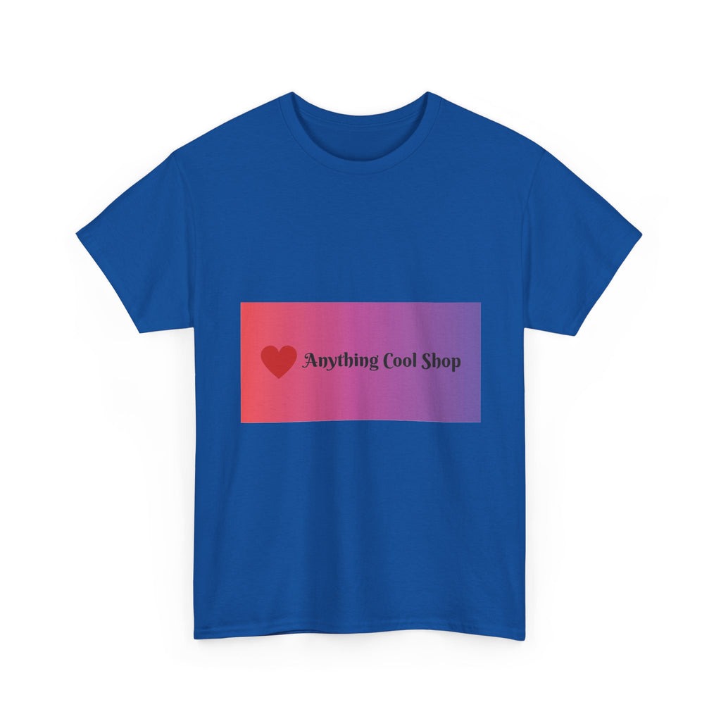 Graphic Tee — 'Anything Cool Shop' Heart Gradient Logo