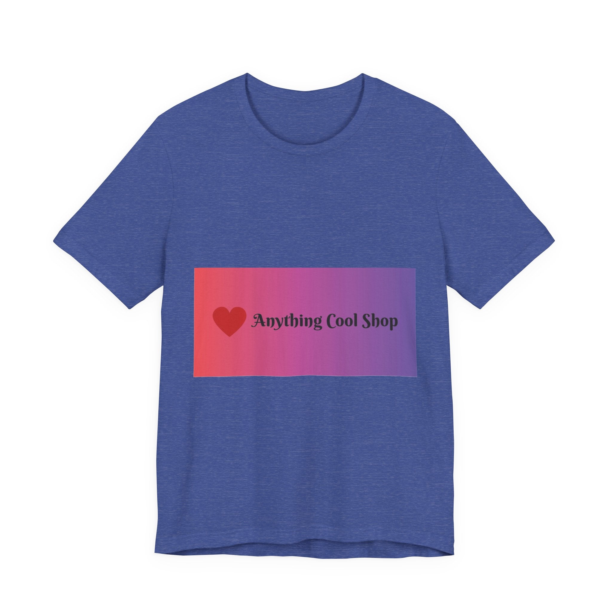 T-Shirt — "Anything Cool Shop" Gradient Logo Tee