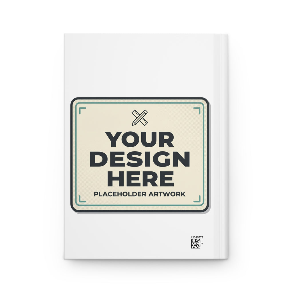 Hardcover Journal — Customizable Minimalist Notebook (Your Design Here)