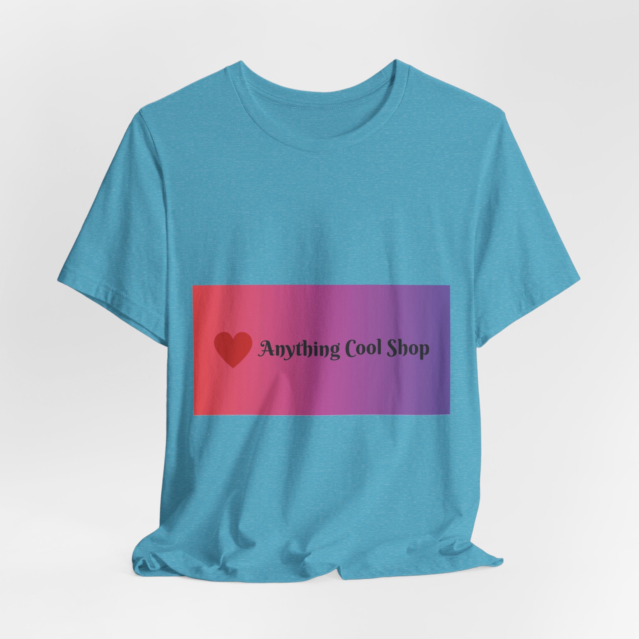 T-Shirt — "Anything Cool Shop" Gradient Logo Tee
