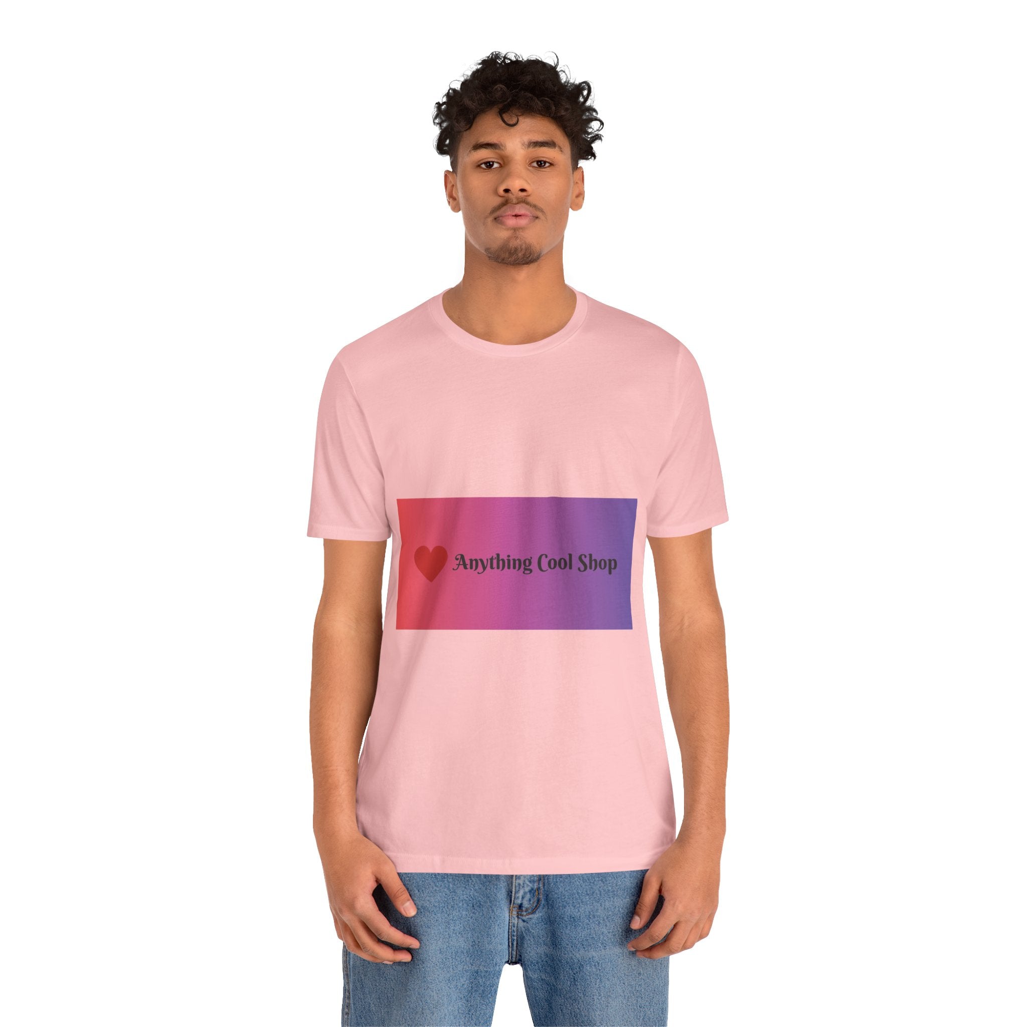 T-Shirt — "Anything Cool Shop" Gradient Logo Tee