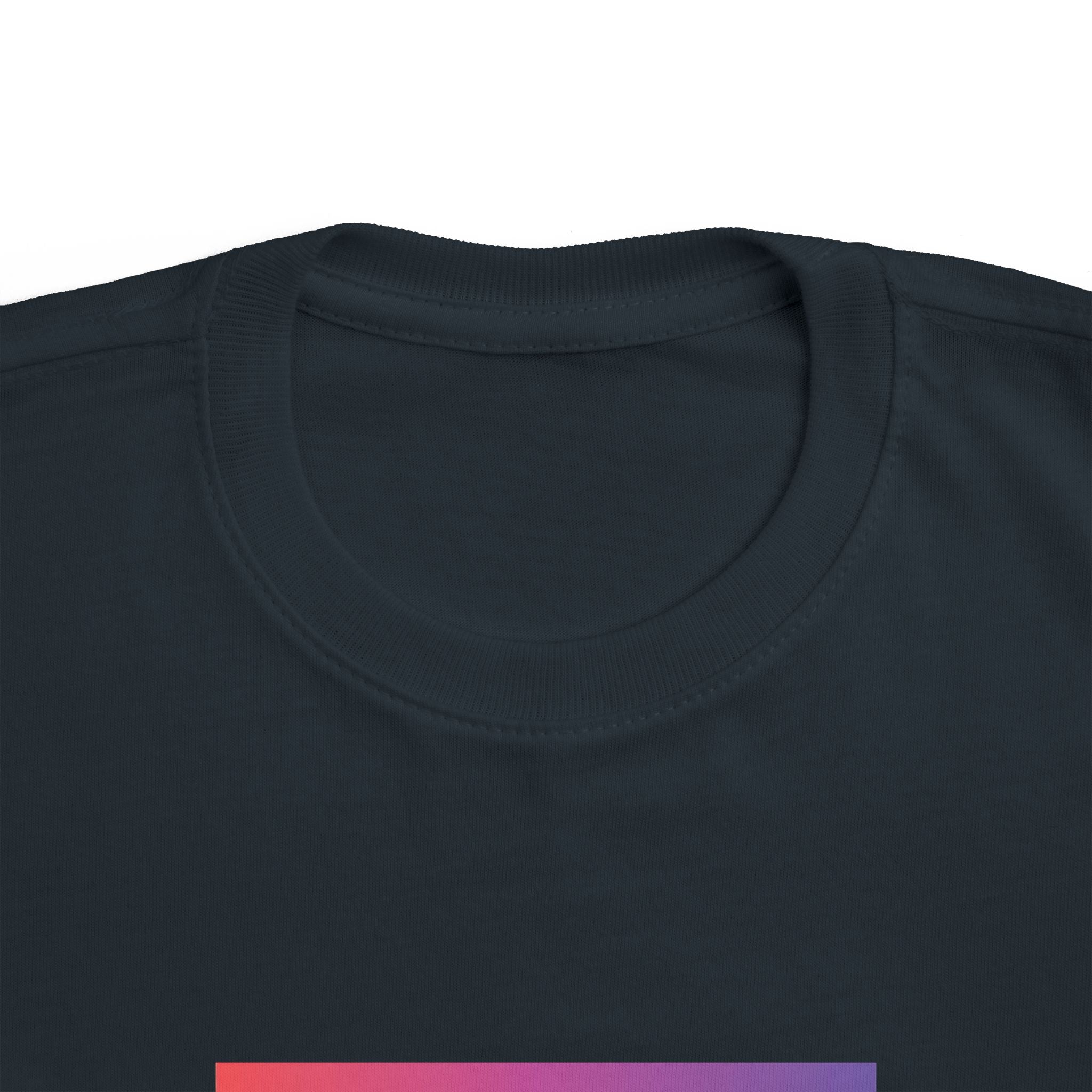 Toddler Tee — "Anything Cool Tho?" Gradient Heart Kids T‑Shirt