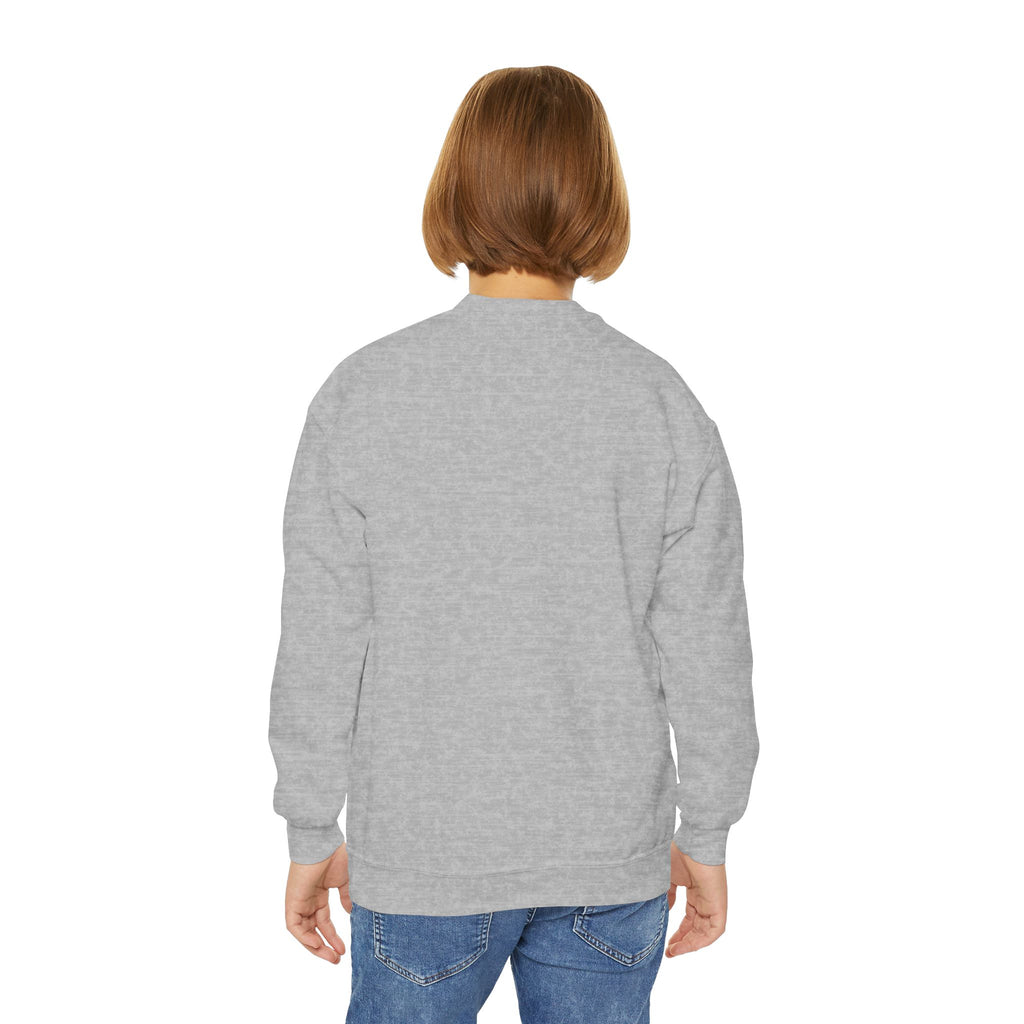 Youth Sweatshirt — “Anything Cool Shop” Gradient Heart Crewneck
