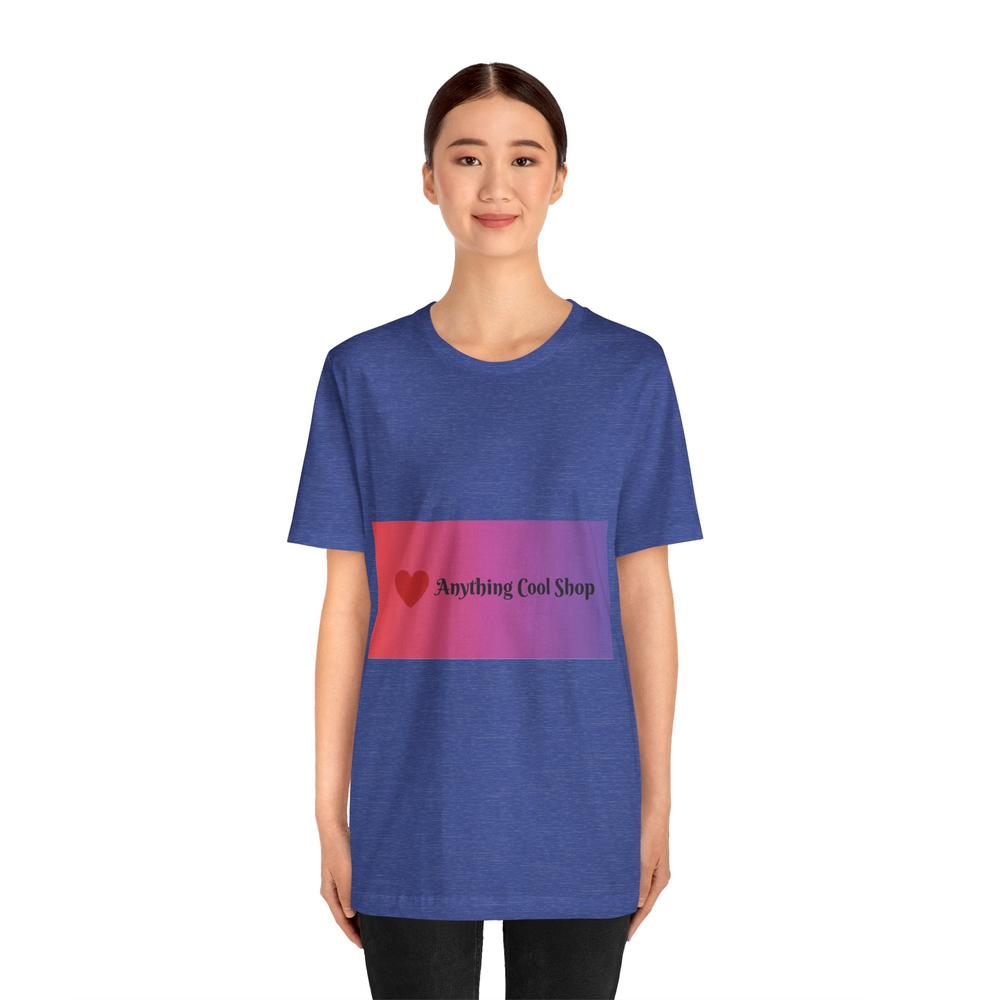 T-Shirt — "Anything Cool Shop" Gradient Logo Tee