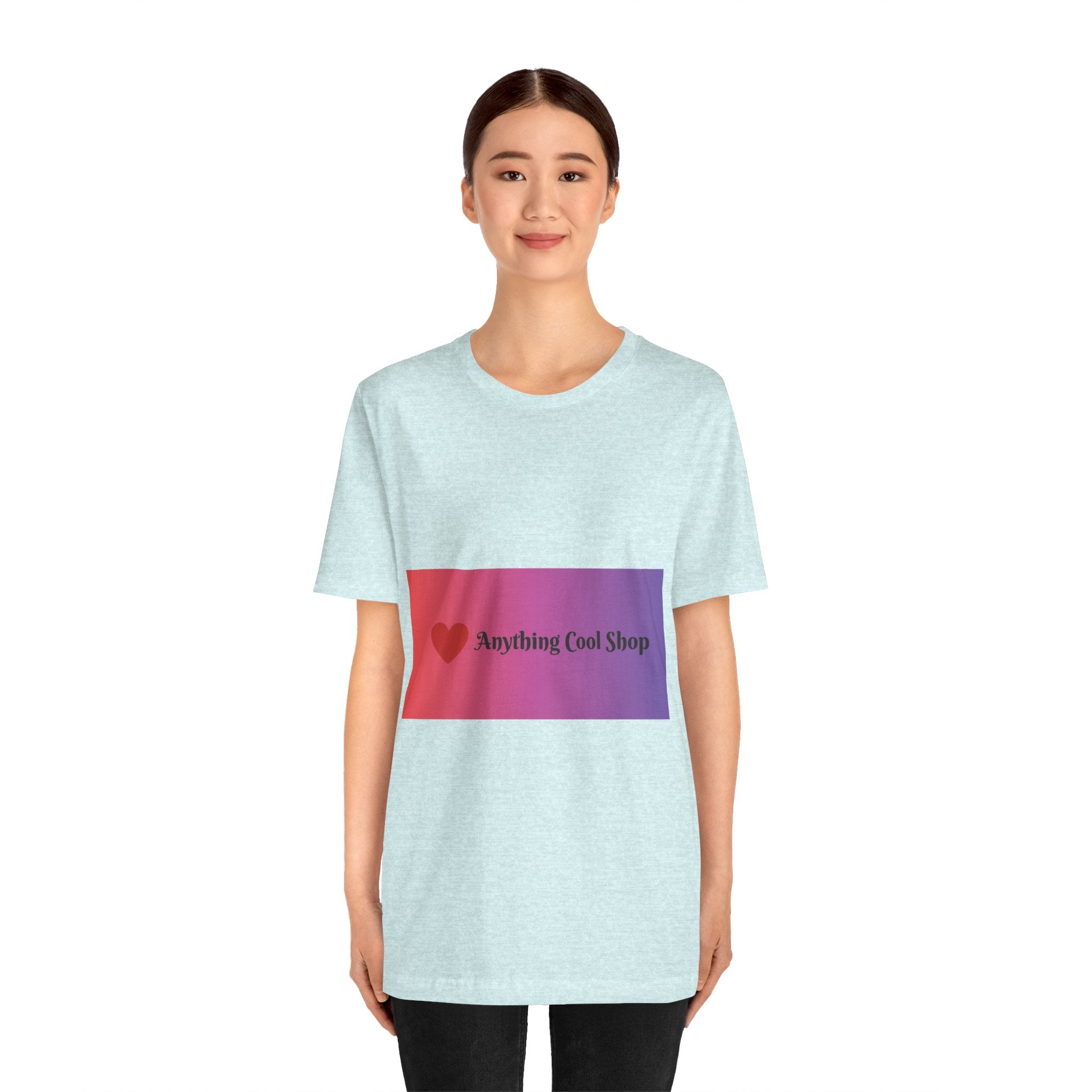 T-Shirt — "Anything Cool Shop" Gradient Logo Tee