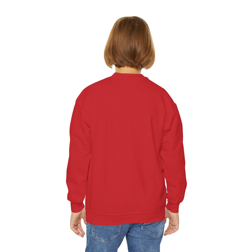 Youth Sweatshirt — “Anything Cool Shop” Gradient Heart Crewneck
