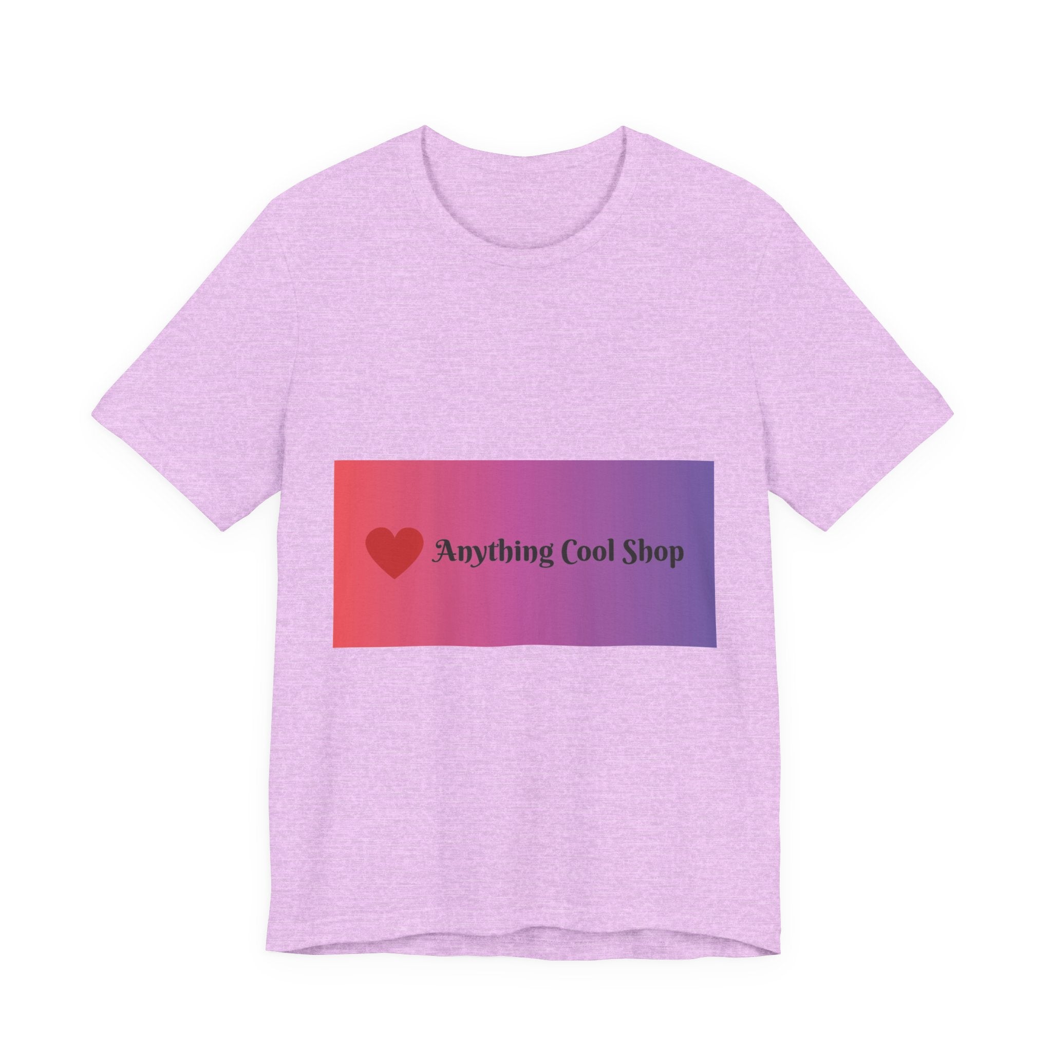 T-Shirt — "Anything Cool Shop" Gradient Logo Tee