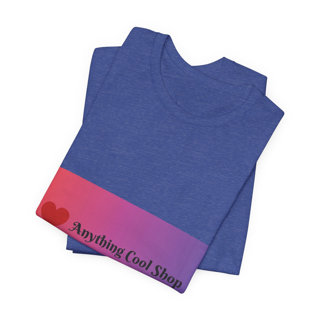 T-Shirt — "Anything Cool Shop" Gradient Logo Tee