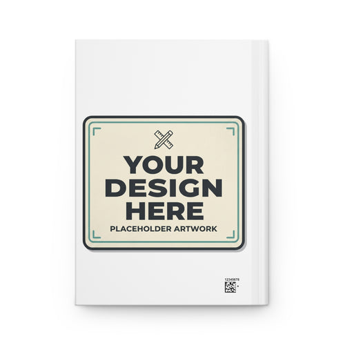 Custom Hardcover Journal — Personalized Matte Notebook Design