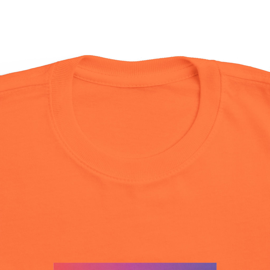 Toddler Tee — "Anything Cool Tho?" Gradient Heart Kids T‑Shirt