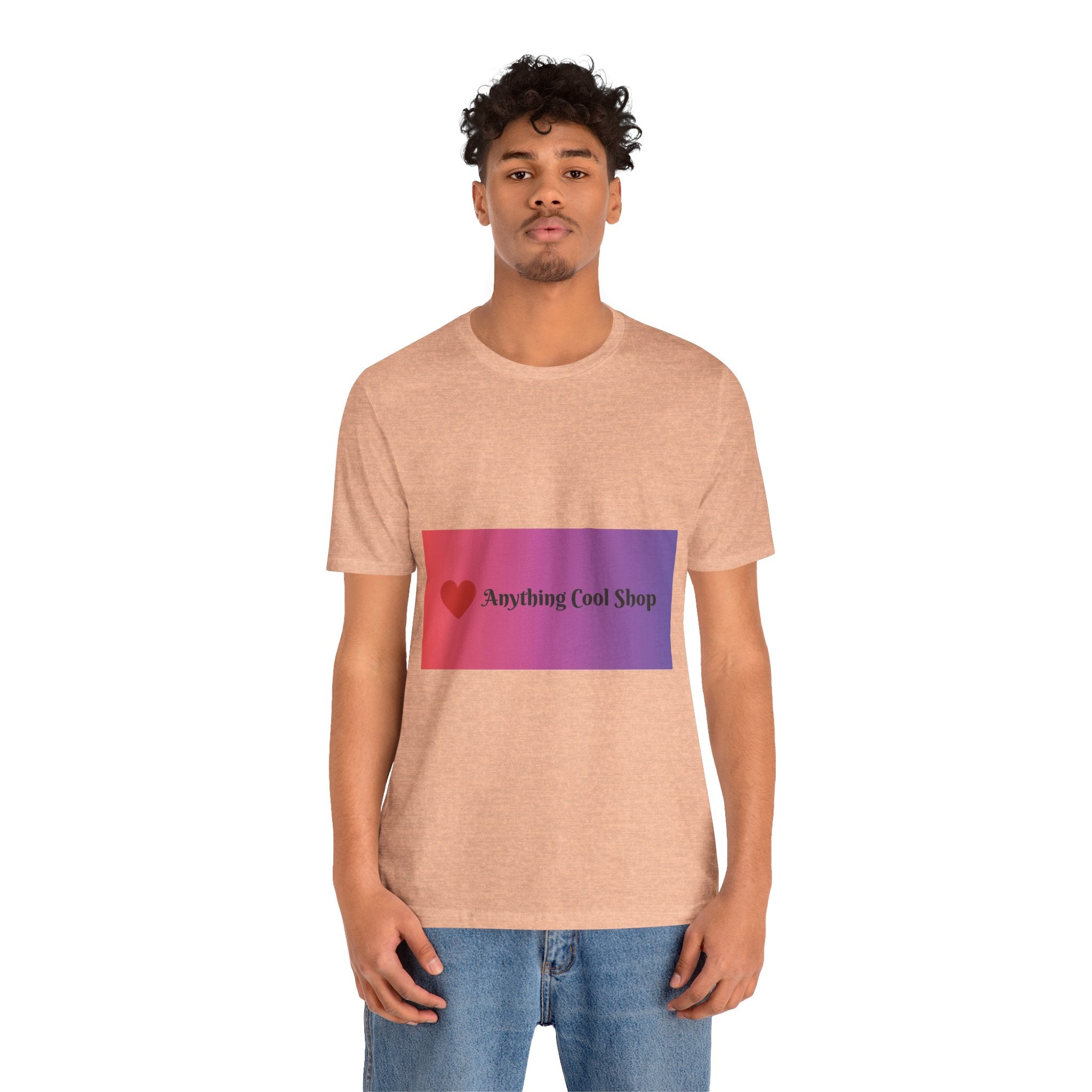 T-Shirt — "Anything Cool Shop" Gradient Logo Tee