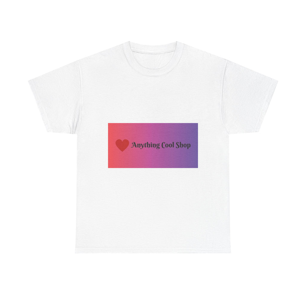 Graphic Tee — 'Anything Cool Shop' Heart Gradient Logo