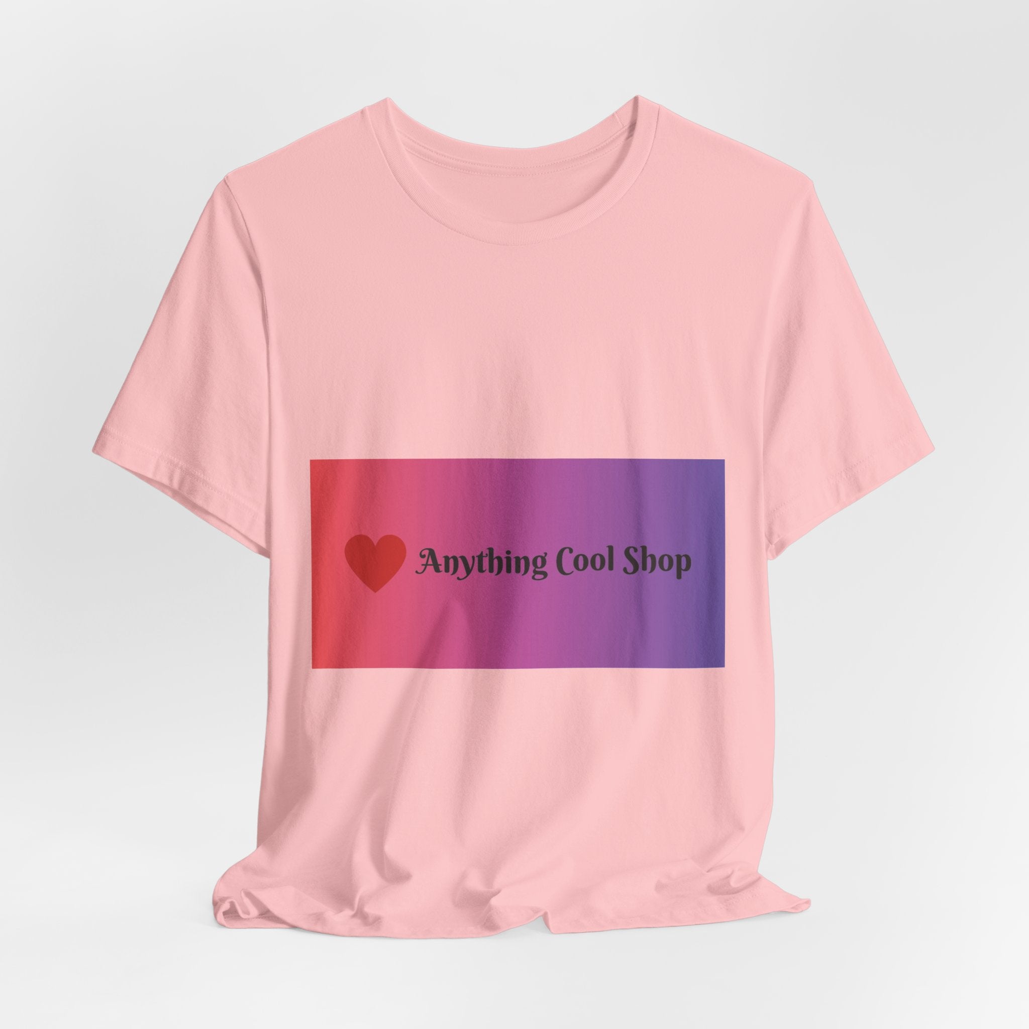 T-Shirt — "Anything Cool Shop" Gradient Logo Tee