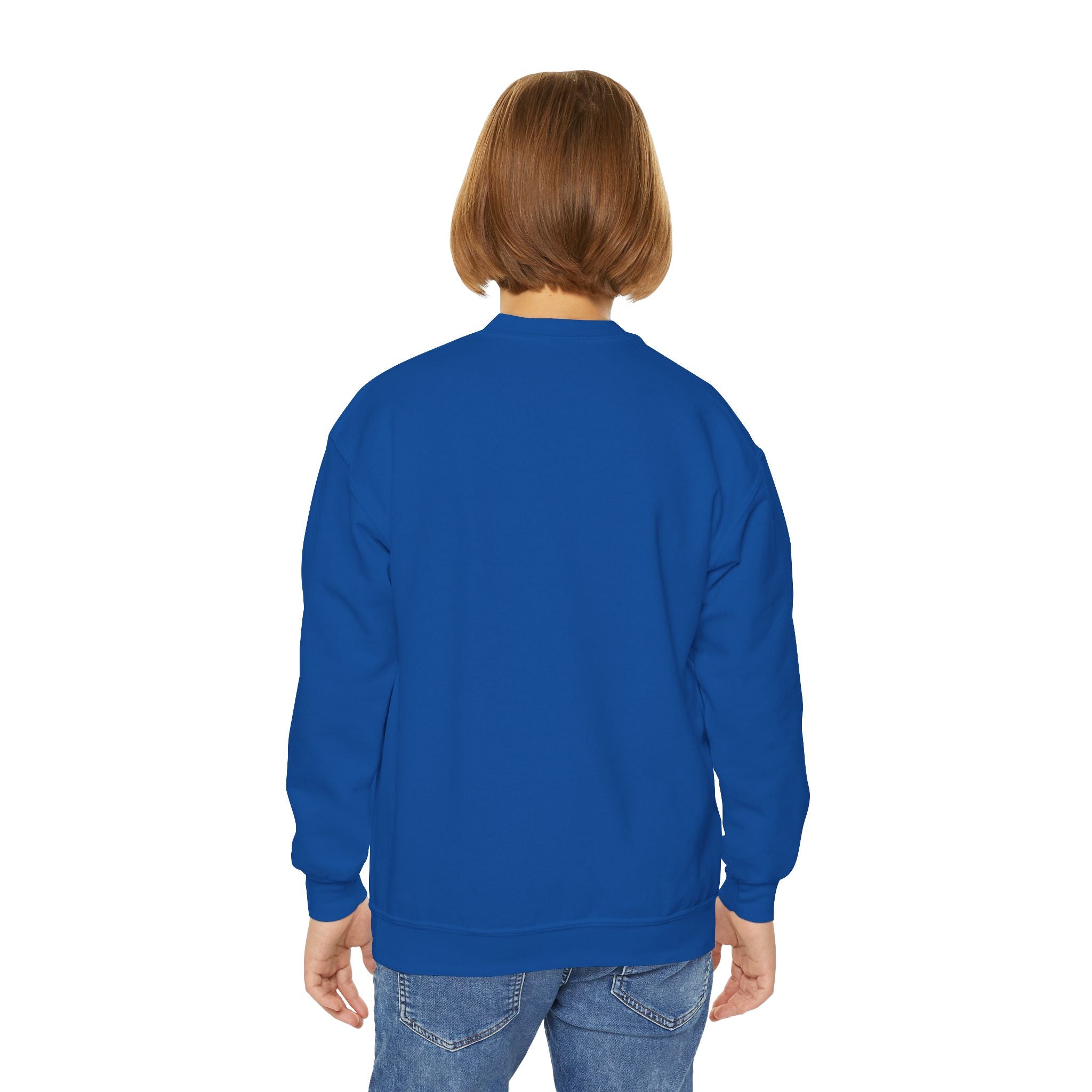 Youth Sweatshirt — “Anything Cool Shop” Gradient Heart Crewneck