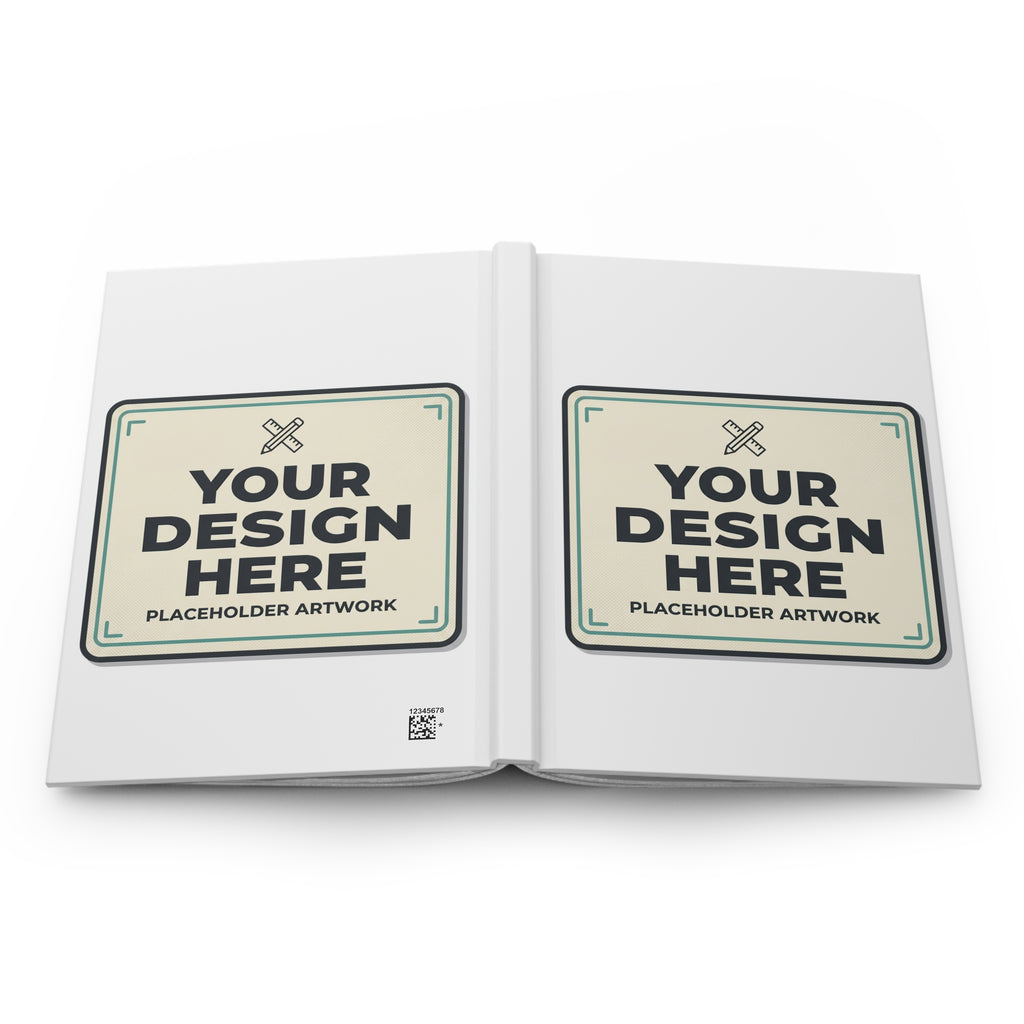 Hardcover Journal — Customizable Minimalist Notebook (Your Design Here)