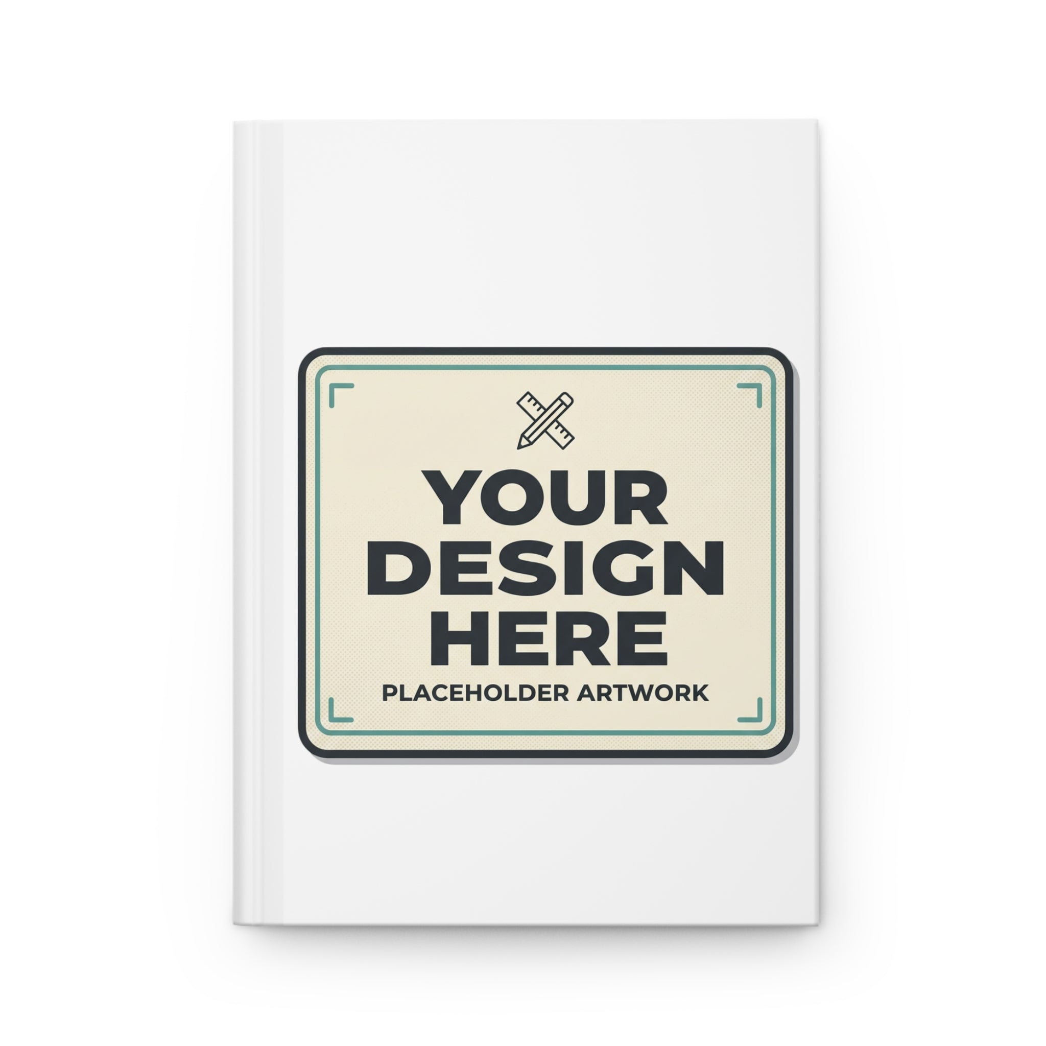 Hardcover Journal — Customizable Minimalist Notebook (Your Design Here)