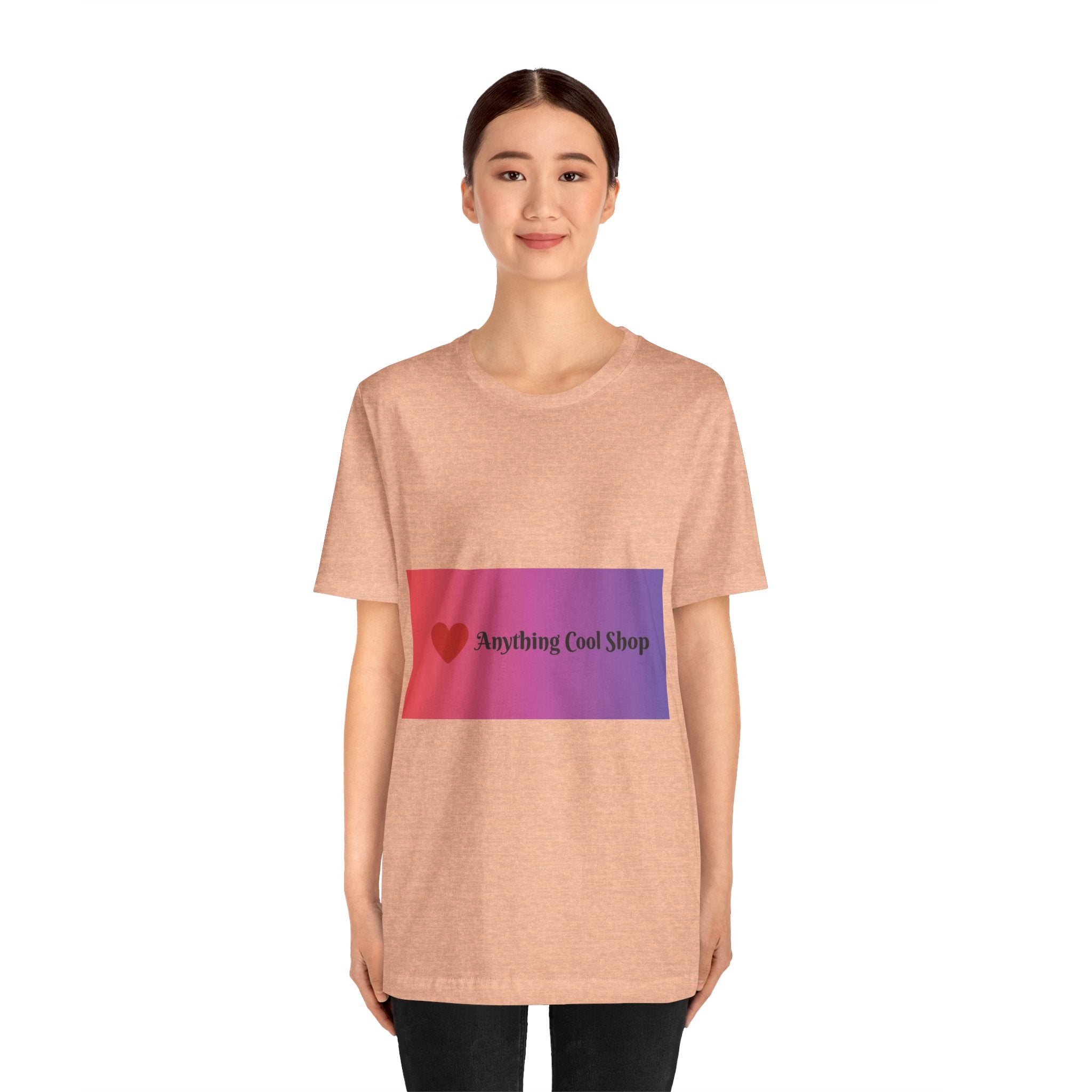 T-Shirt — "Anything Cool Shop" Gradient Logo Tee