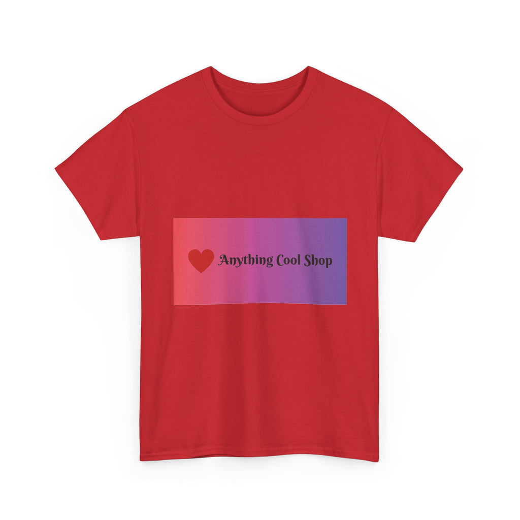 Graphic Tee — 'Anything Cool Shop' Heart Gradient Logo