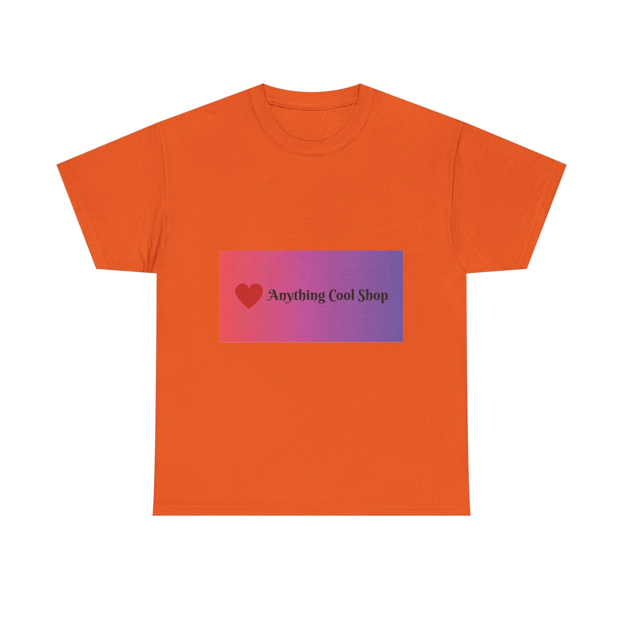 Graphic Tee — 'Anything Cool Shop' Heart Gradient Logo