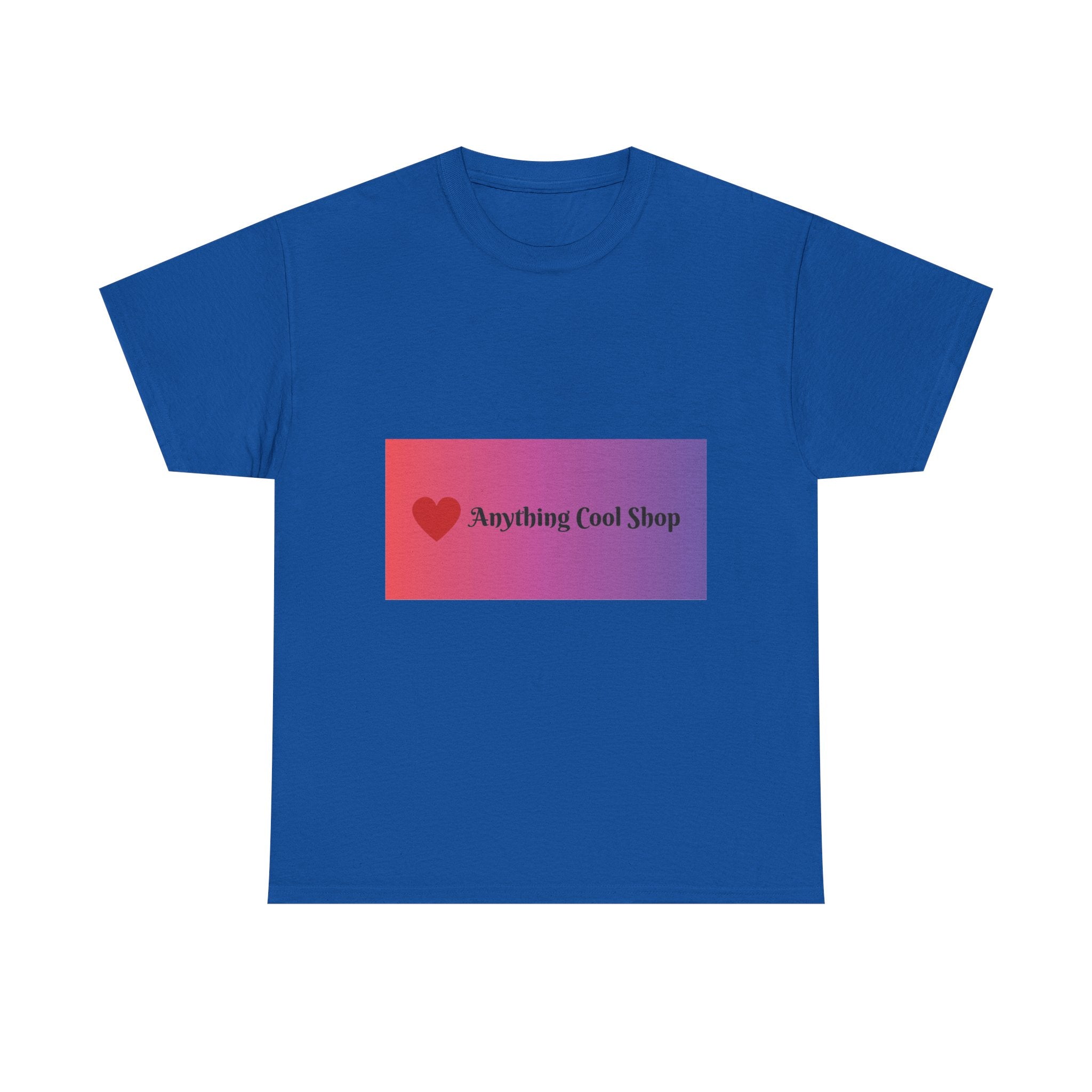 Graphic Tee — 'Anything Cool Shop' Heart Gradient Logo
