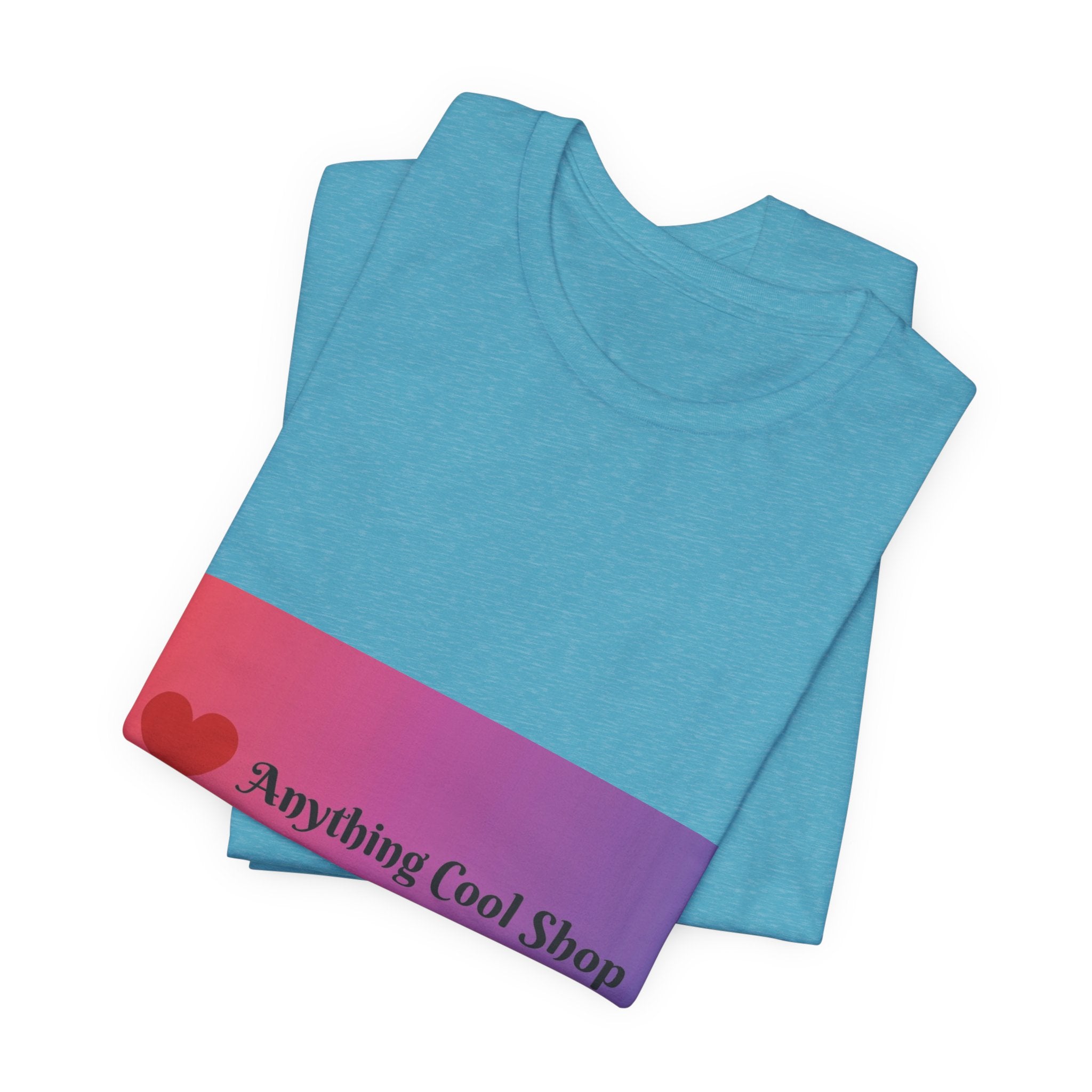 T-Shirt — "Anything Cool Shop" Gradient Logo Tee